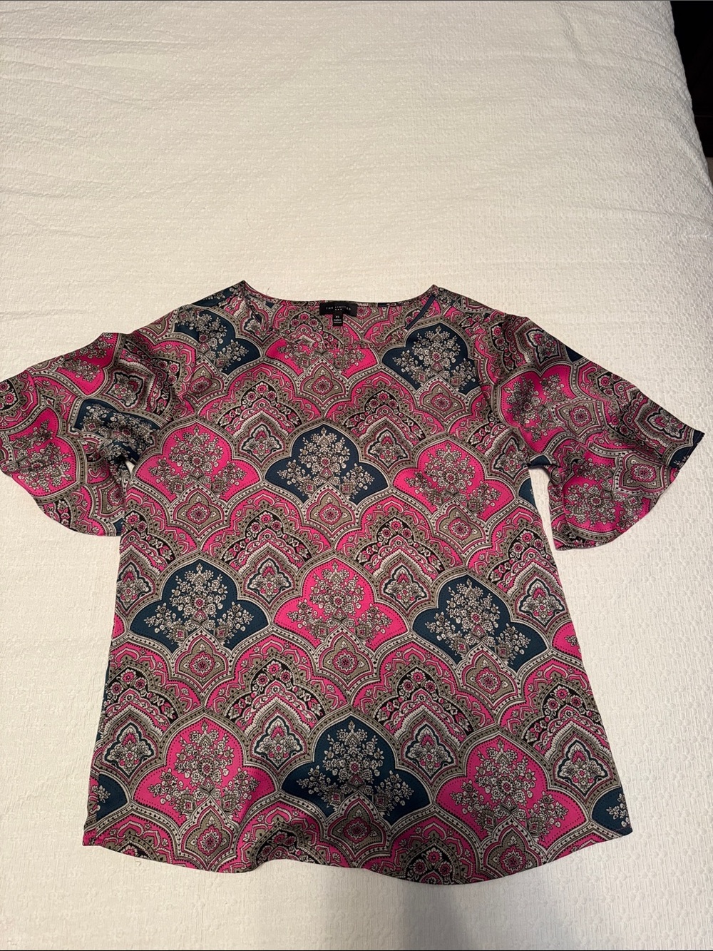 THE LIMITED paisley blouse